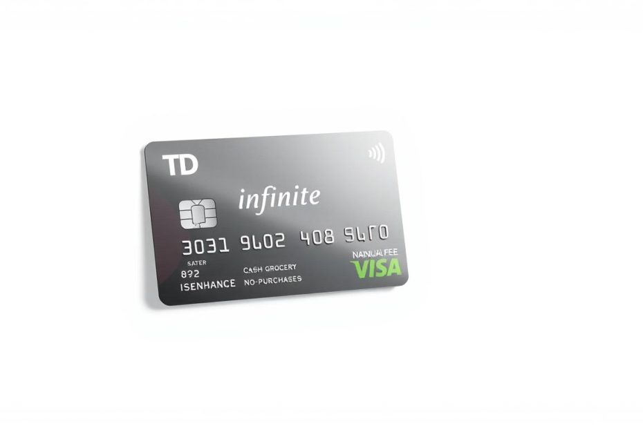 Applying for the TD Cash Back Visa Infinite Card